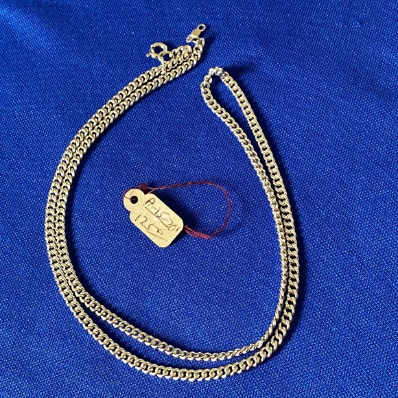 Agem I Sterling Silver Curb Neck Chain 20" - Picture 11 of 16